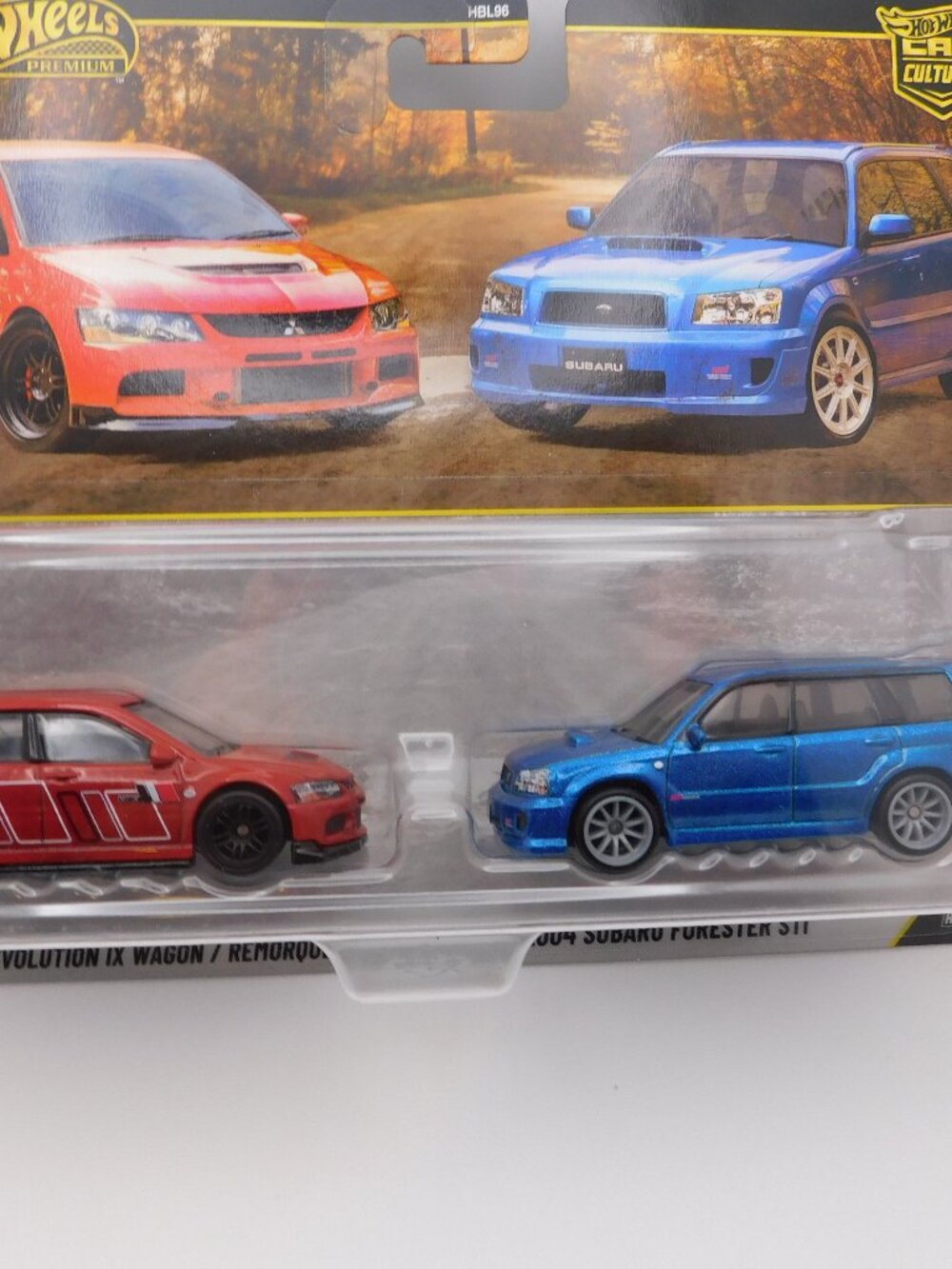 Hot Wheels Target 2 Pack Lancer & Subaru